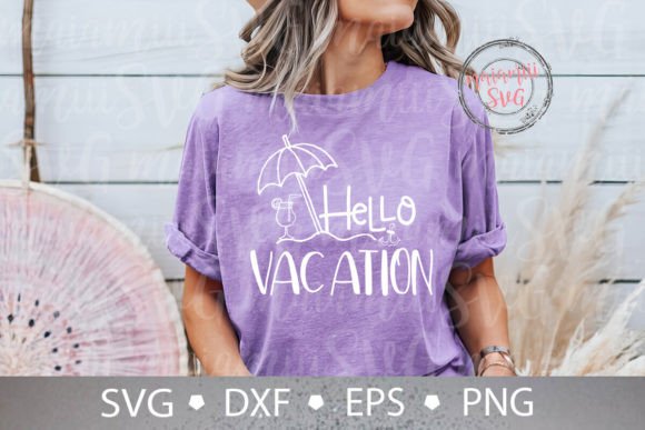 A Designer's Review of Hello Vacation SVG & Summer Vibes Graphics