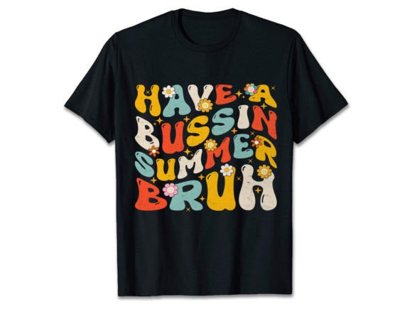 A Groovy Summer T-Shirt Design: Bussin’ Graphics for Your Blog