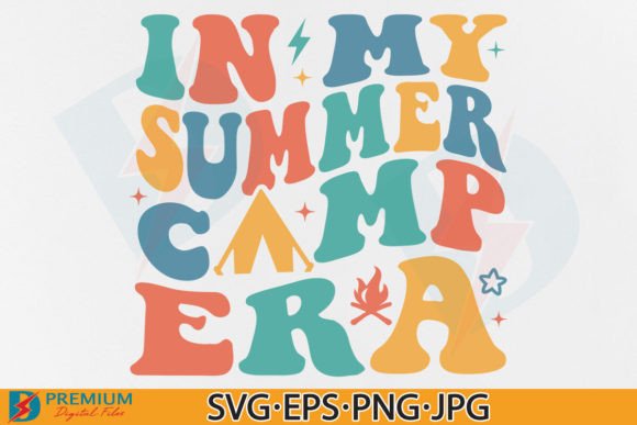 Camping Graphics & T-Shirt Designs for Summer Content
