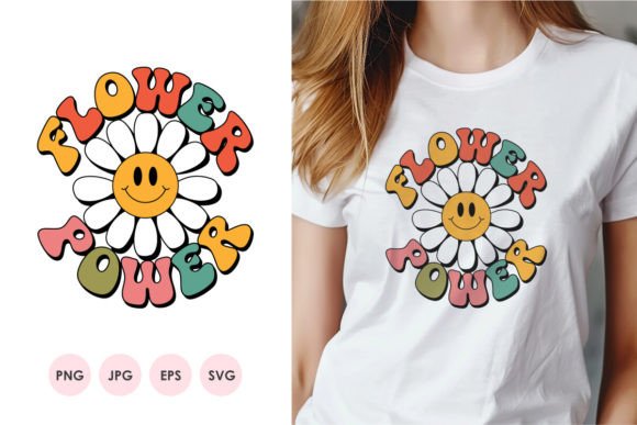 Flower Power SVG PNG Sublimation T-Shirt Review