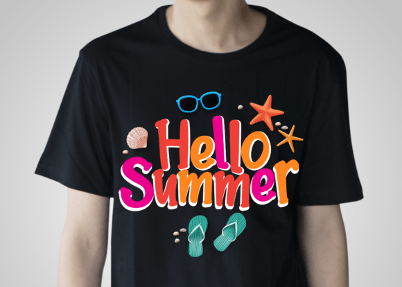 Hello Summer PNG Summer Vibes: A Graphics Asset for Web Publishing