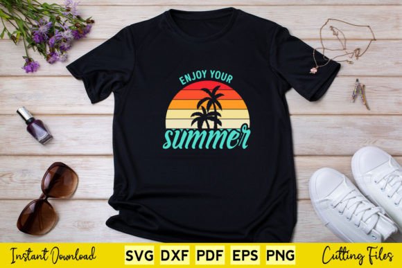 Vintage Summer Graphics for T-Shirt Designs & Brand Projects